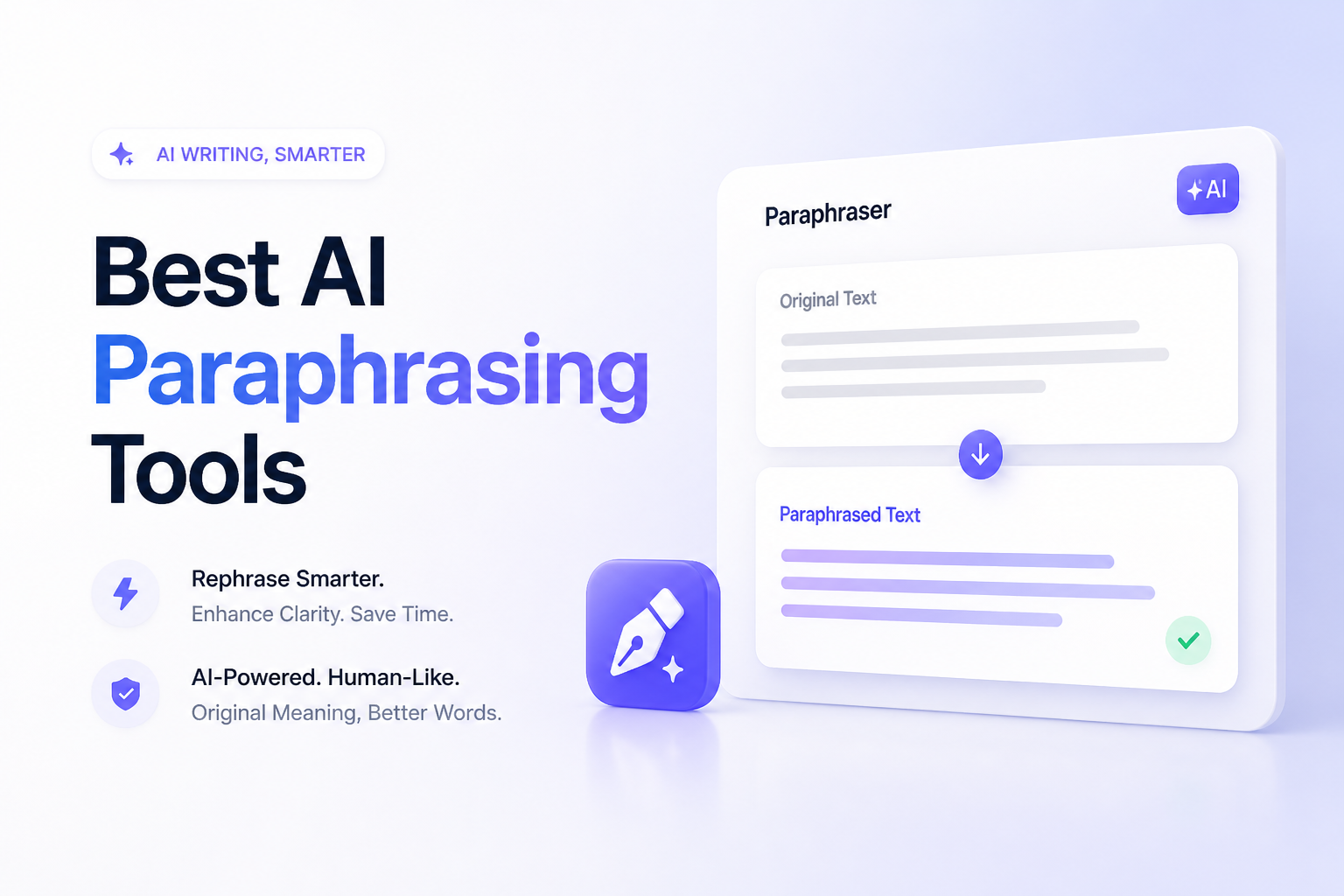 Best AI Paraphrasing Tools in 2026