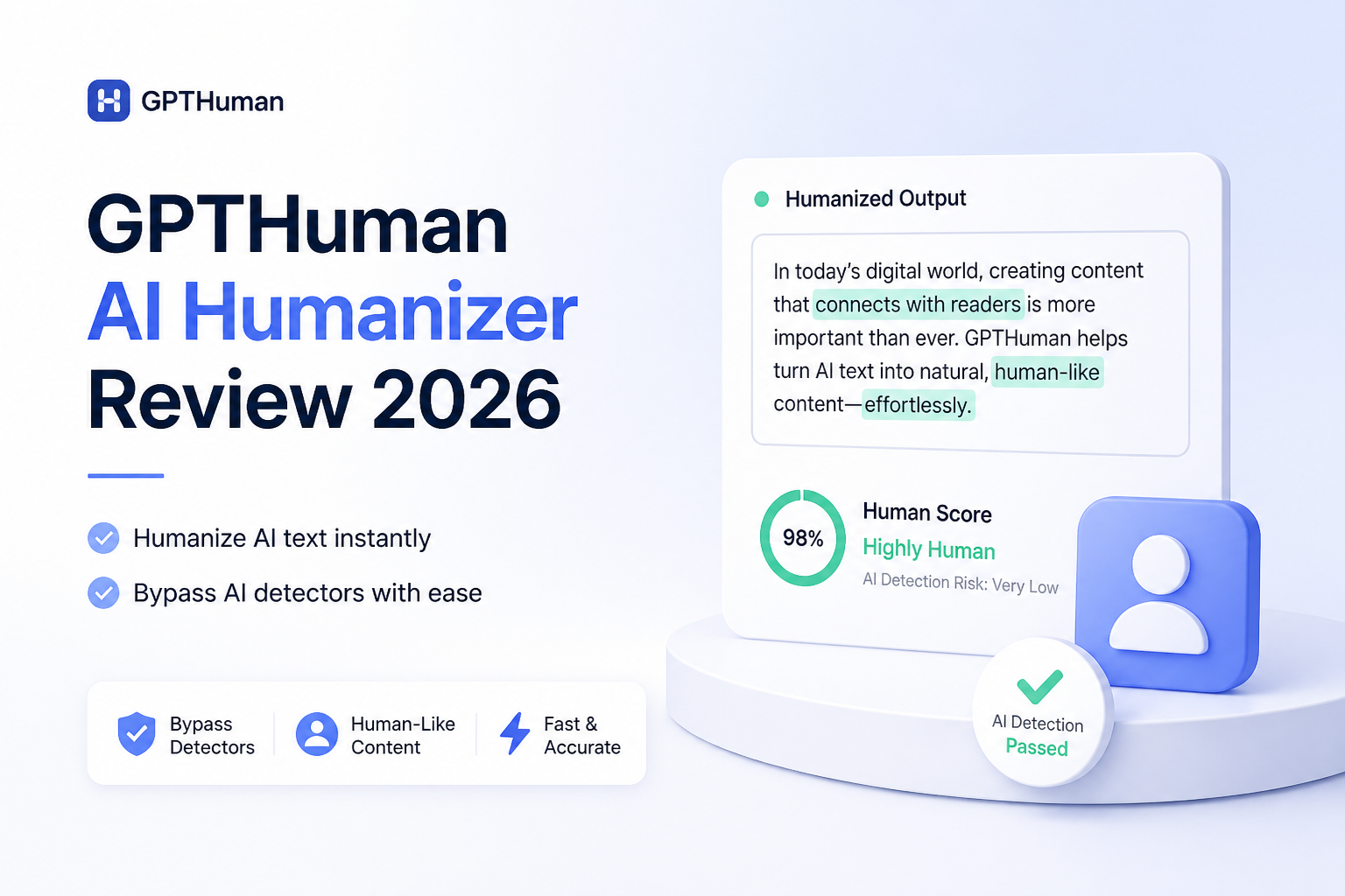 GPTHuman AI Humanizer Review 2026