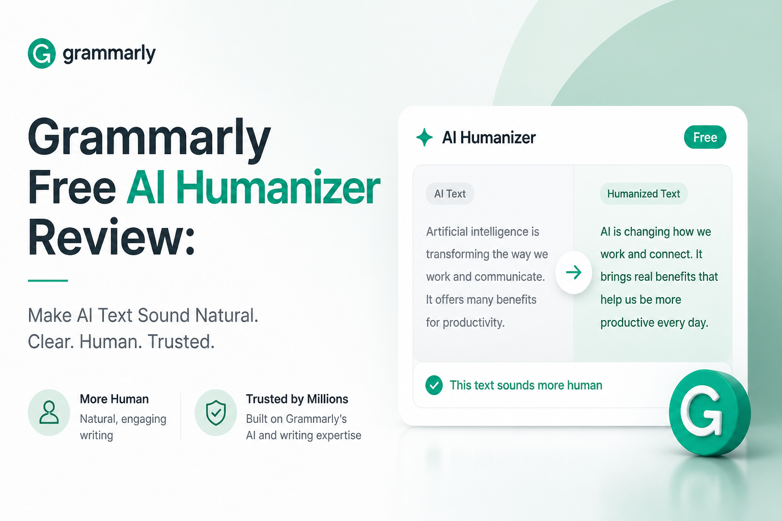 Grammarly Free AI Humanizer Review 2026: Does it Really Work?