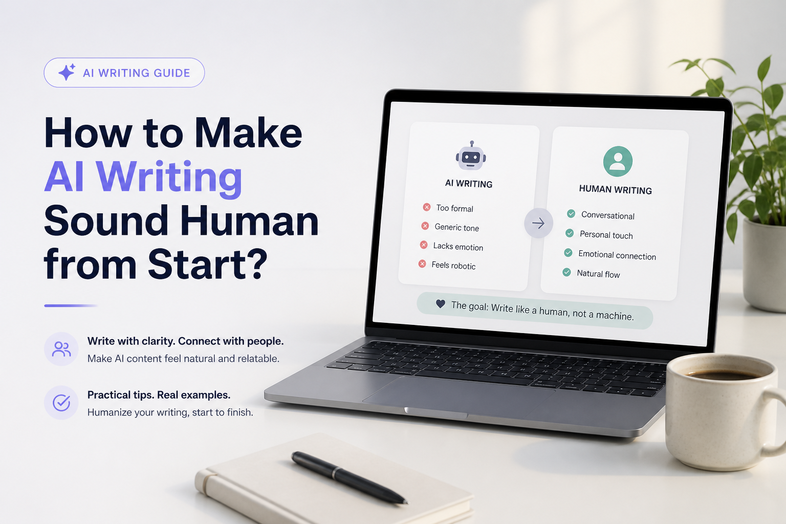 How to Make AI Writing Sound Human from Start in 2026?