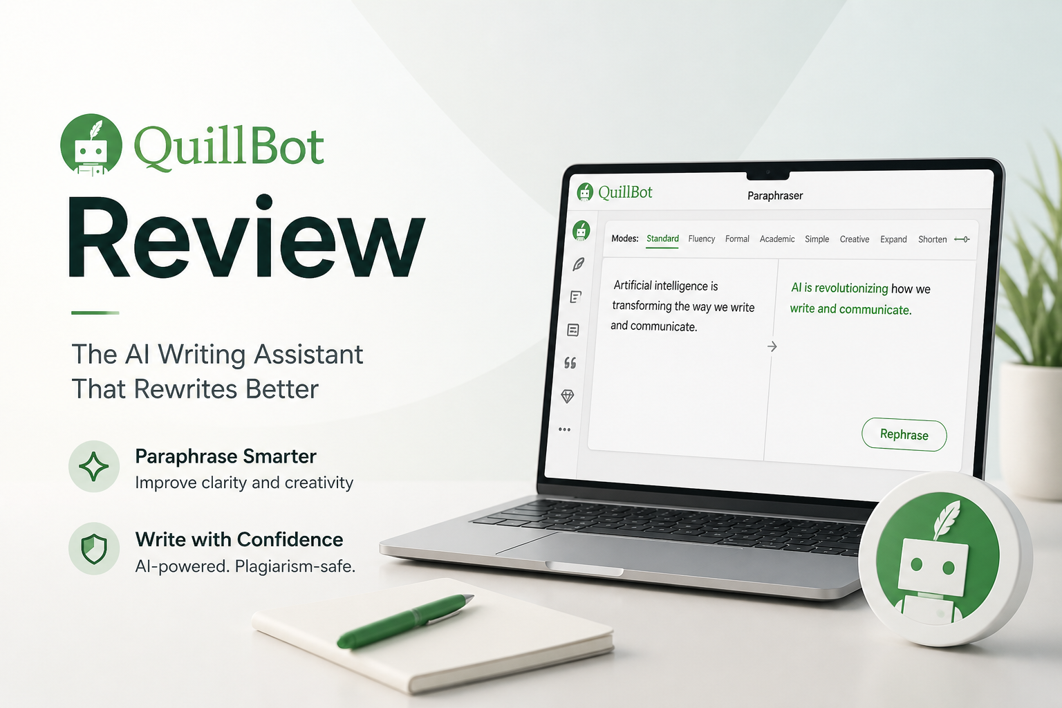 QuillBot Review 2026: Pros, Cons and Alternatives