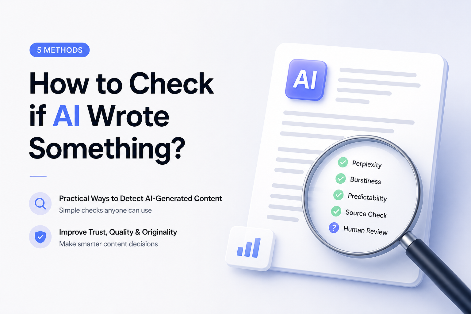How to Check if AI Wrote Something? 5 Methods