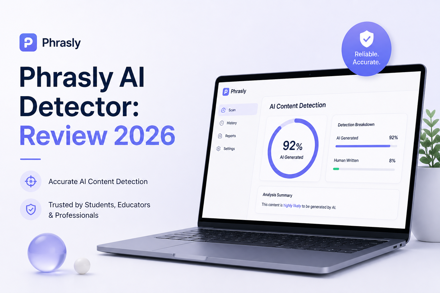 Phrasly AI Detector: Review 2026