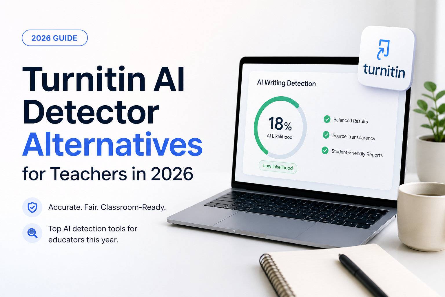 Turnitin AI Detector Alternatives for Teachers in 2026