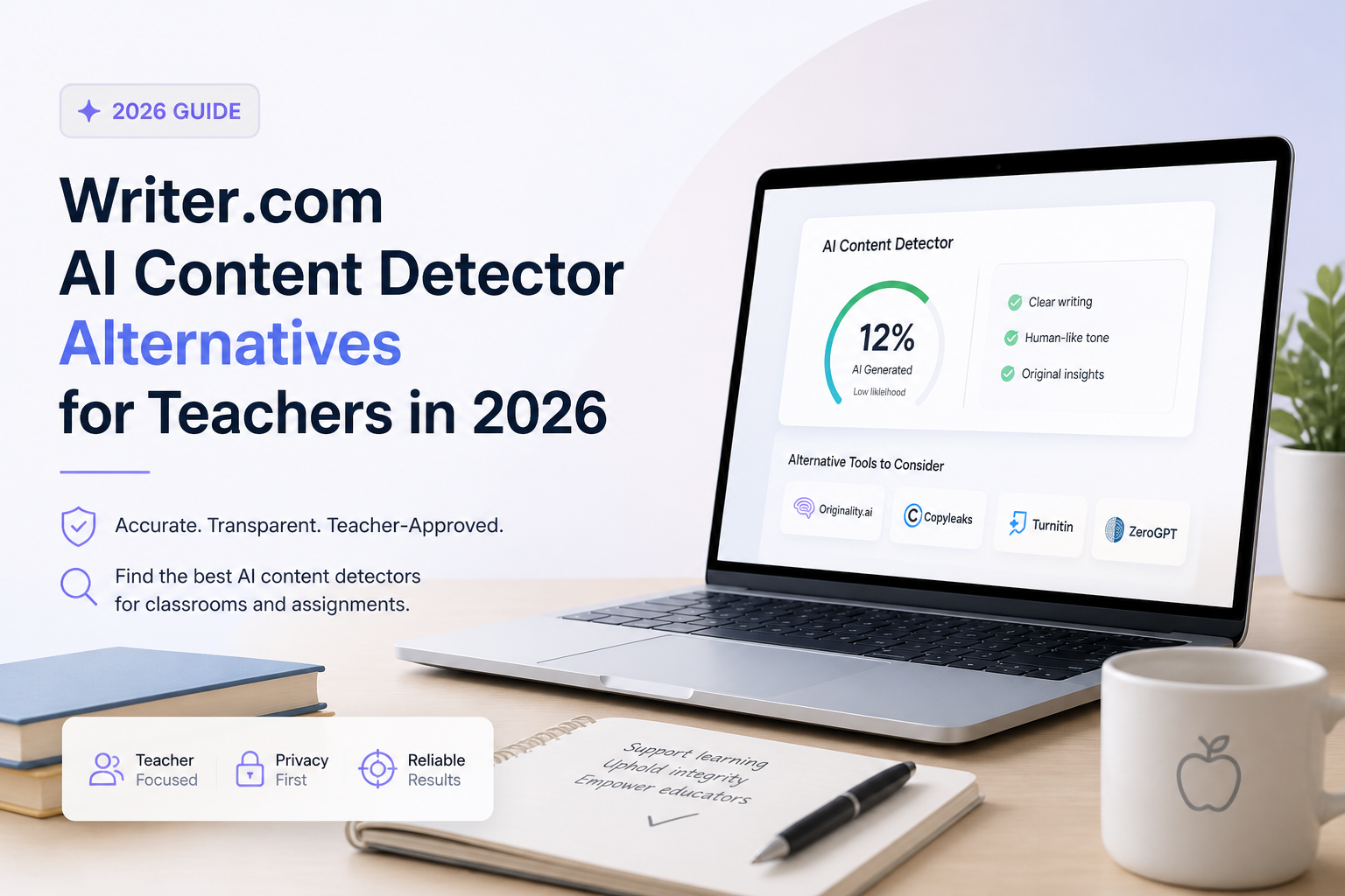 Writer.com AI Content Detector Alternatives for Teachers in 2026